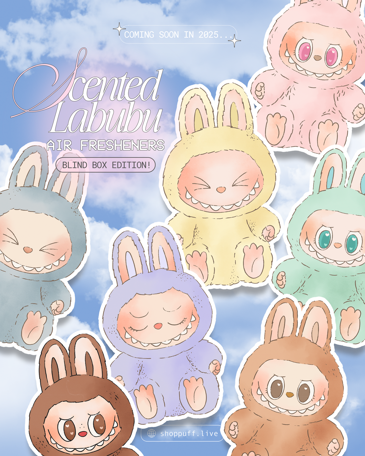 Lafubi Scented Air Fresheners ✧ Multiple Colors