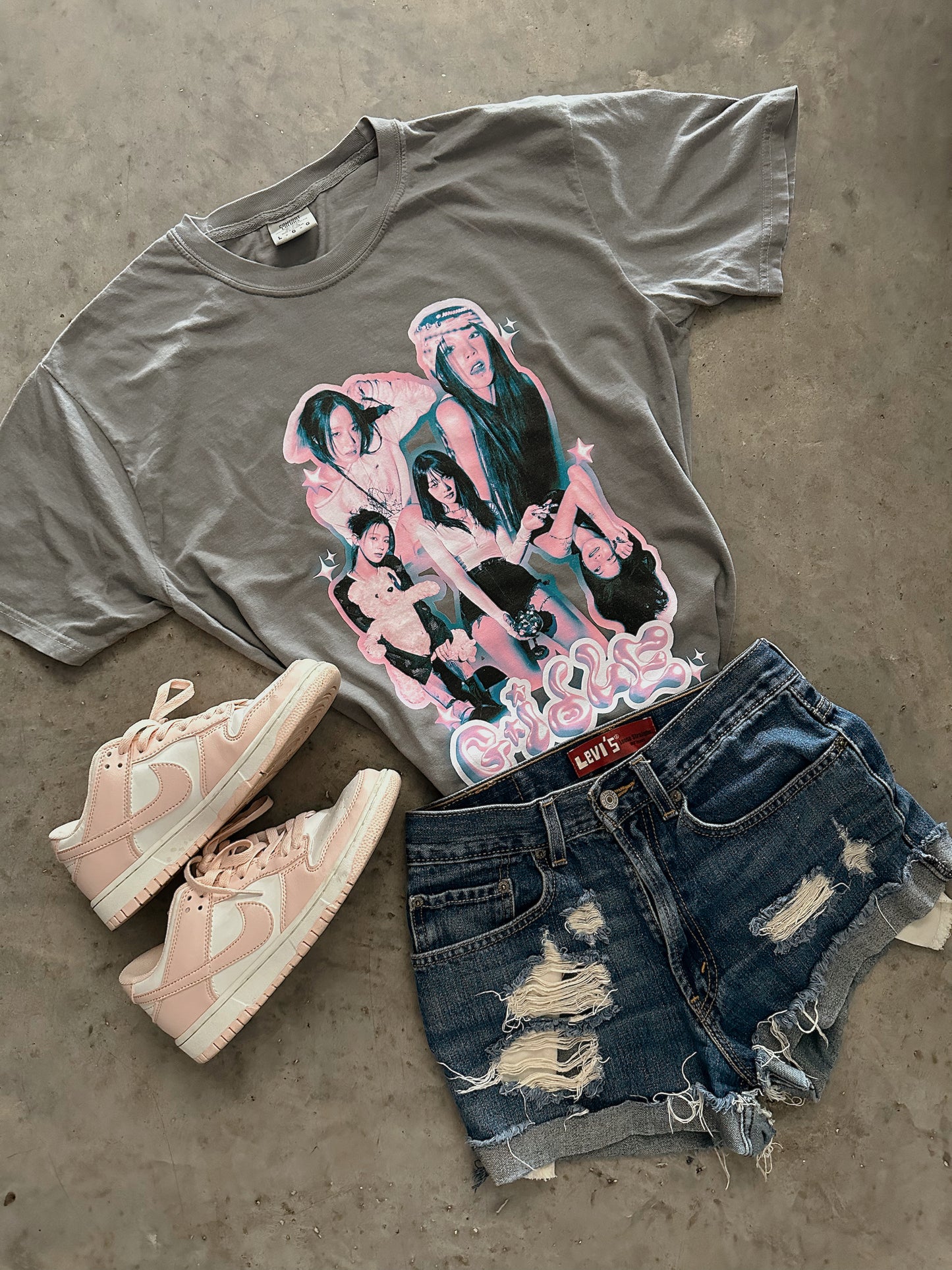 (G)I-DLE 'I Feel' Members Tee ✧ 3 Colors