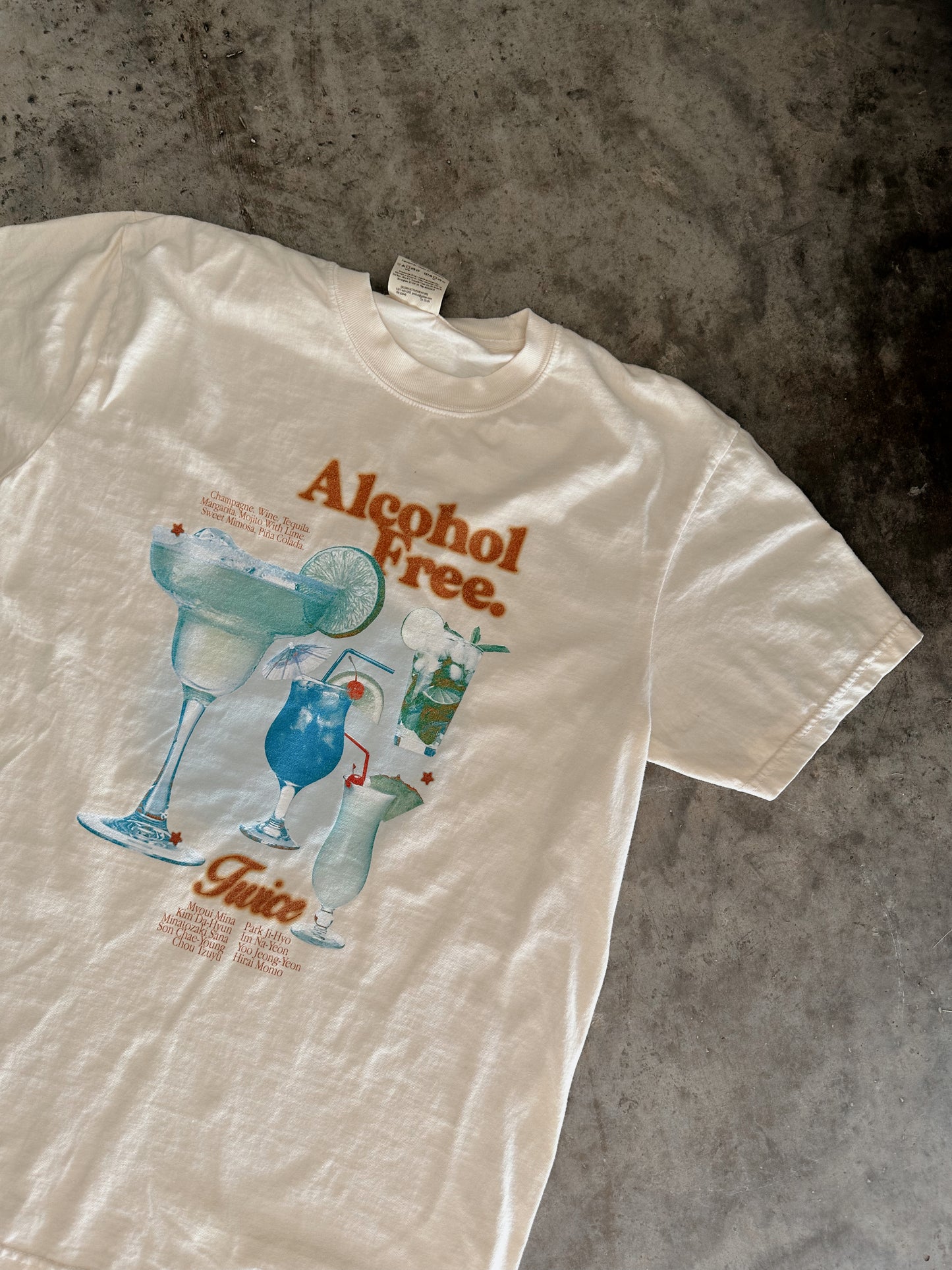 Twice 'Alcohol Free' Tote ✧ Cotton Canvas