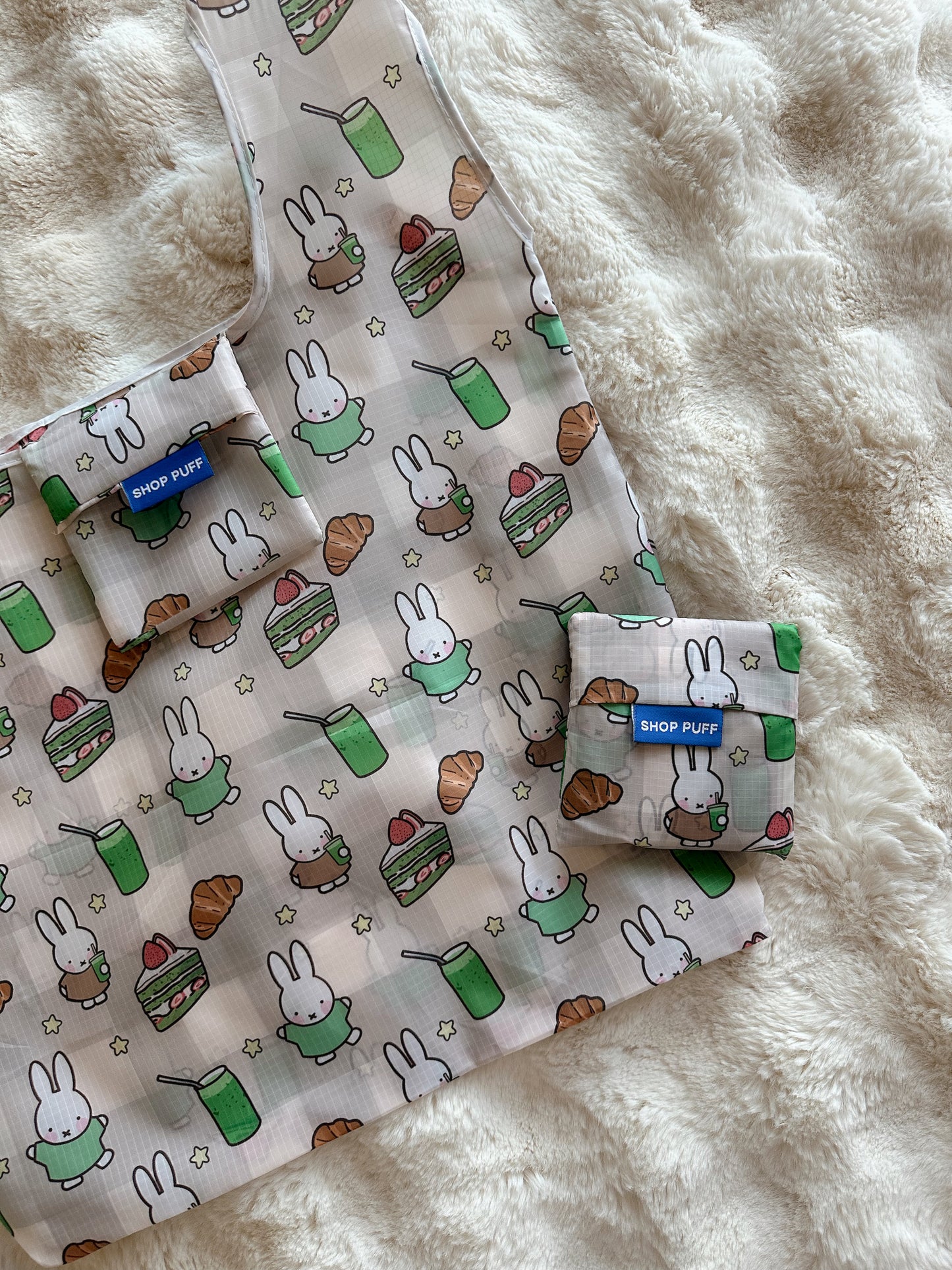 Bunny Reusable Nylon Tote ✧ 2 Colors