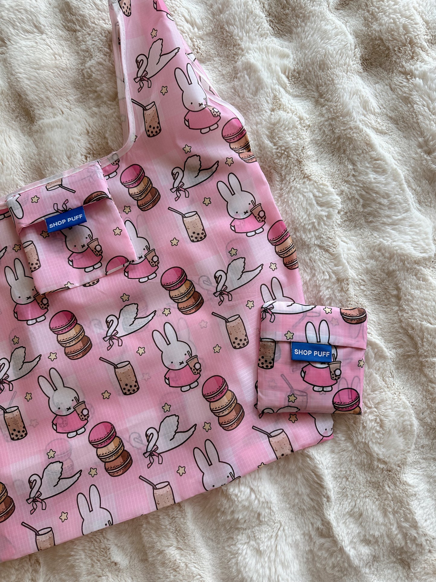 Bunny Reusable Nylon Tote ✧ 2 Colors