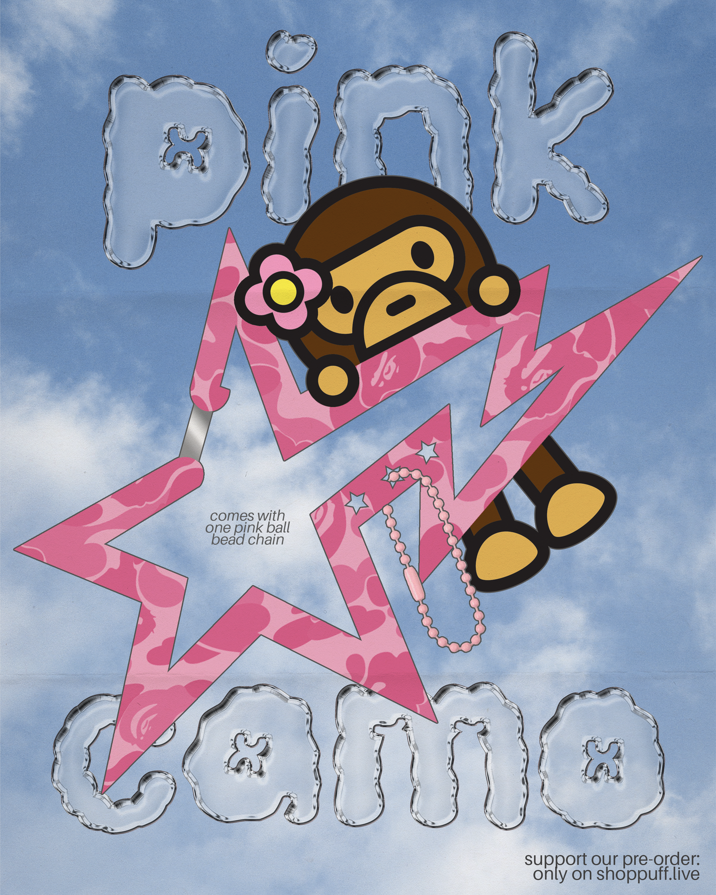 PRE-ORDER ✧ Camo Monkey Carabiners ✧ 2 Colors