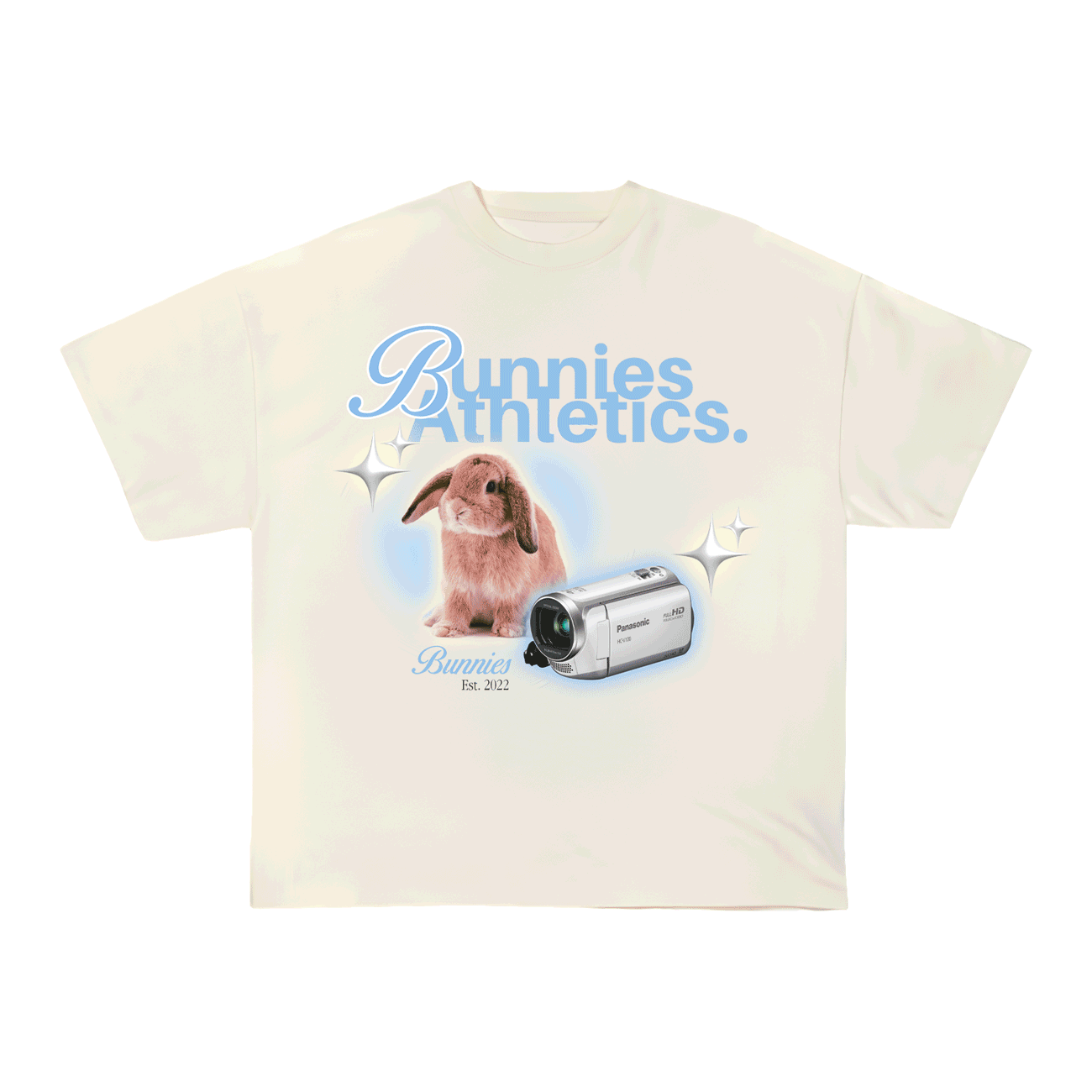 Bunnies Athletics Camcorder Tee ✧ 4 Colors