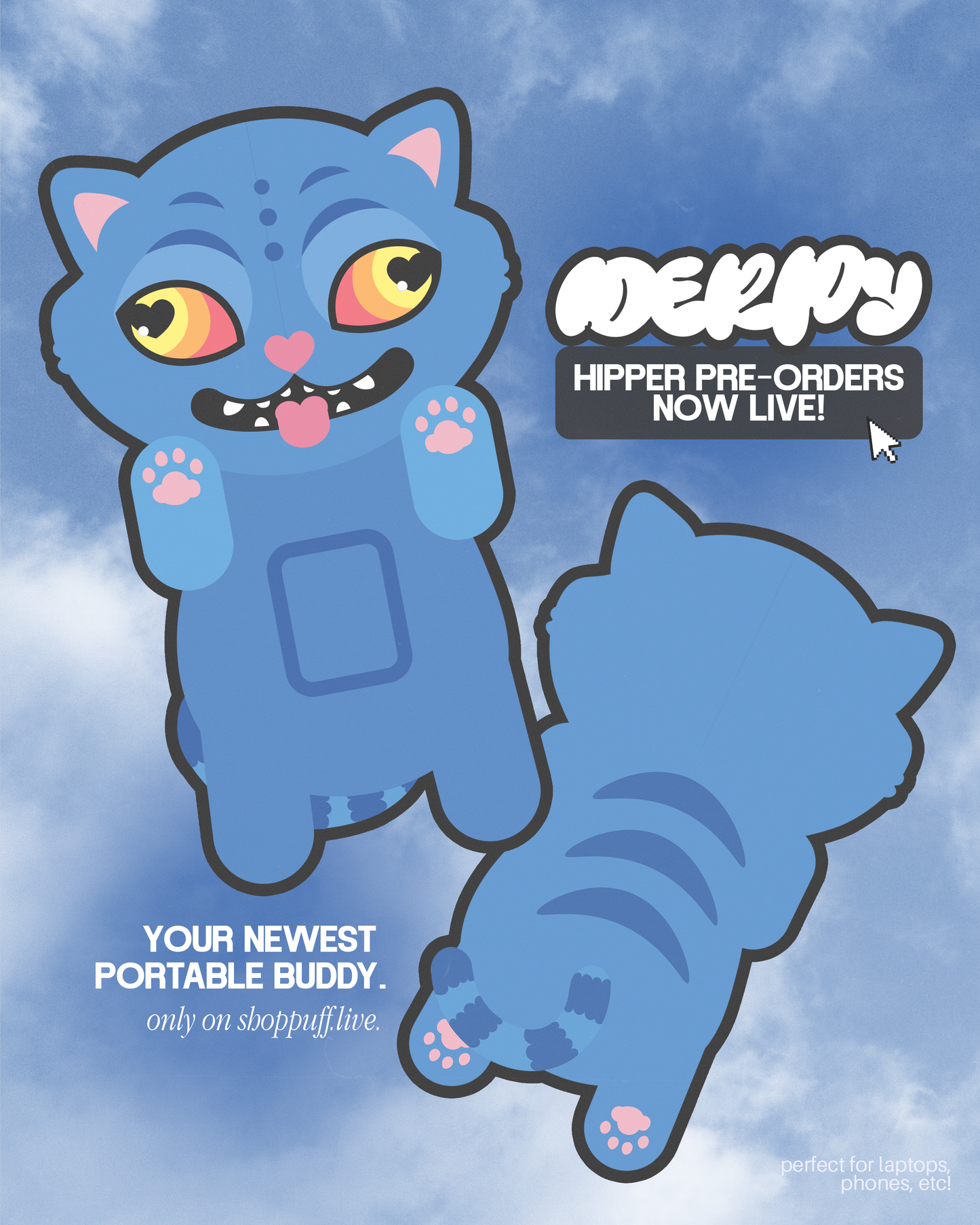 PRE-ORDER โง Derpy Grippy Buddy
