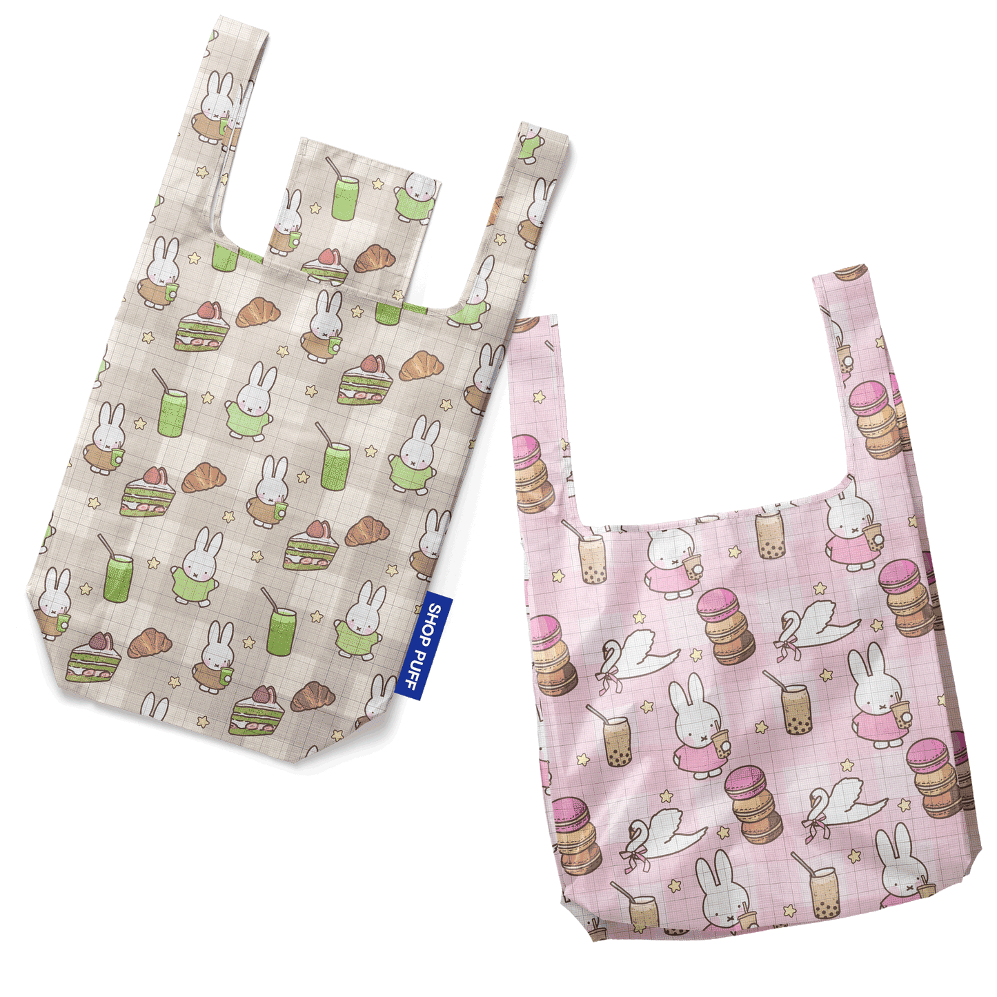 Bunny Reusable Nylon Tote ✧ 2 Colors
