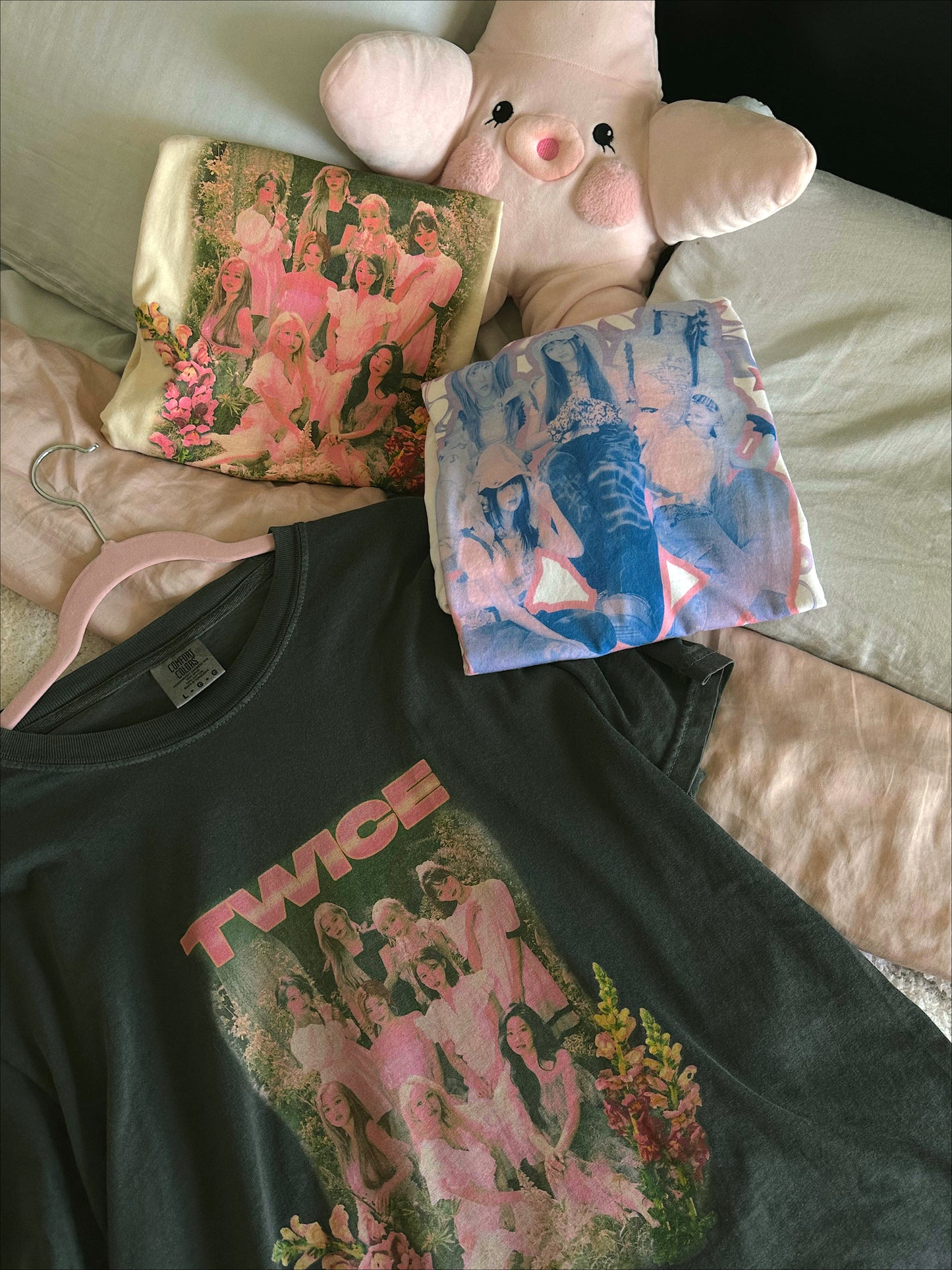 TW 'More&More' Botanical Tee ✧ Charcoal