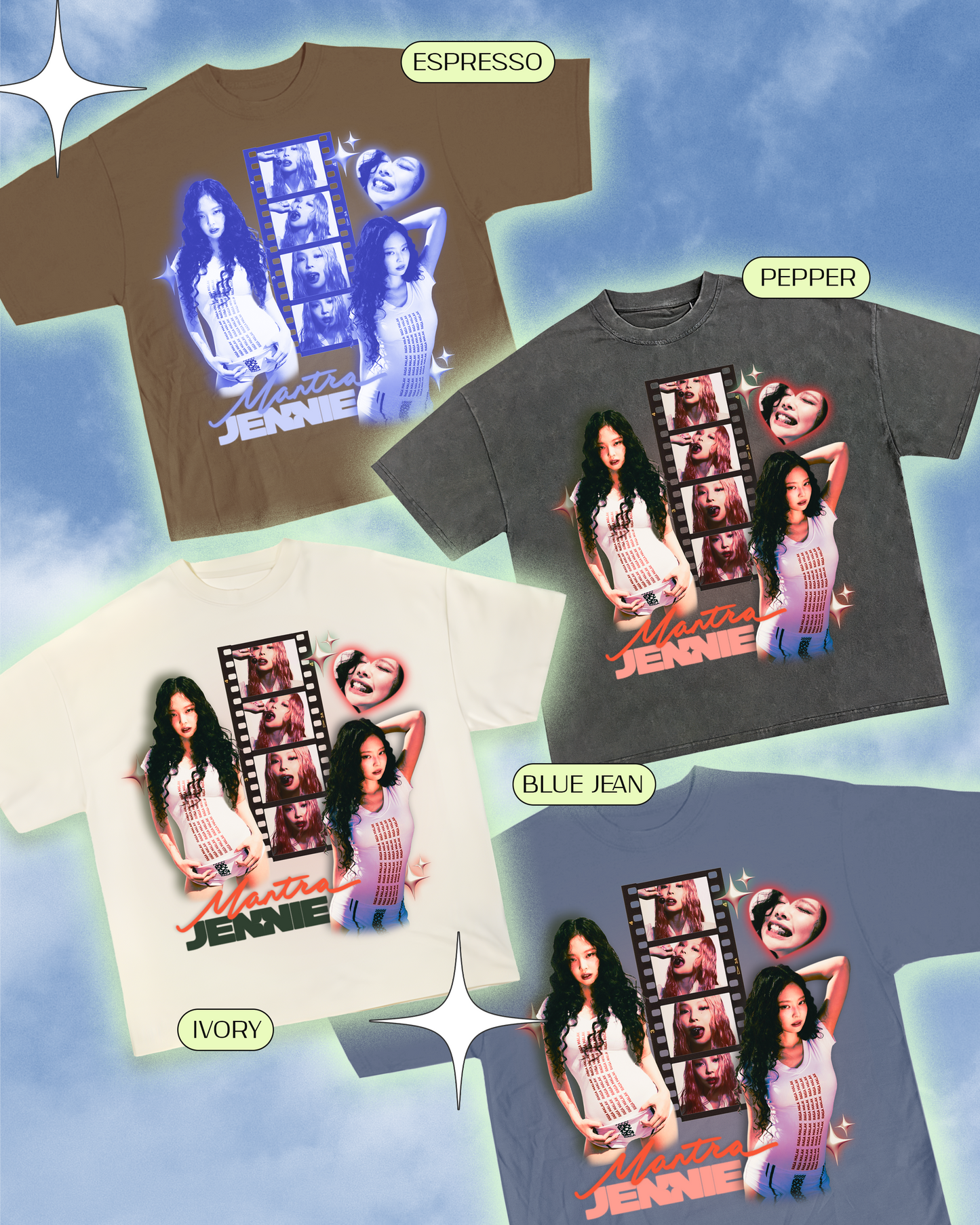 BP Jennie Bias Tee ✧ 4 Colors