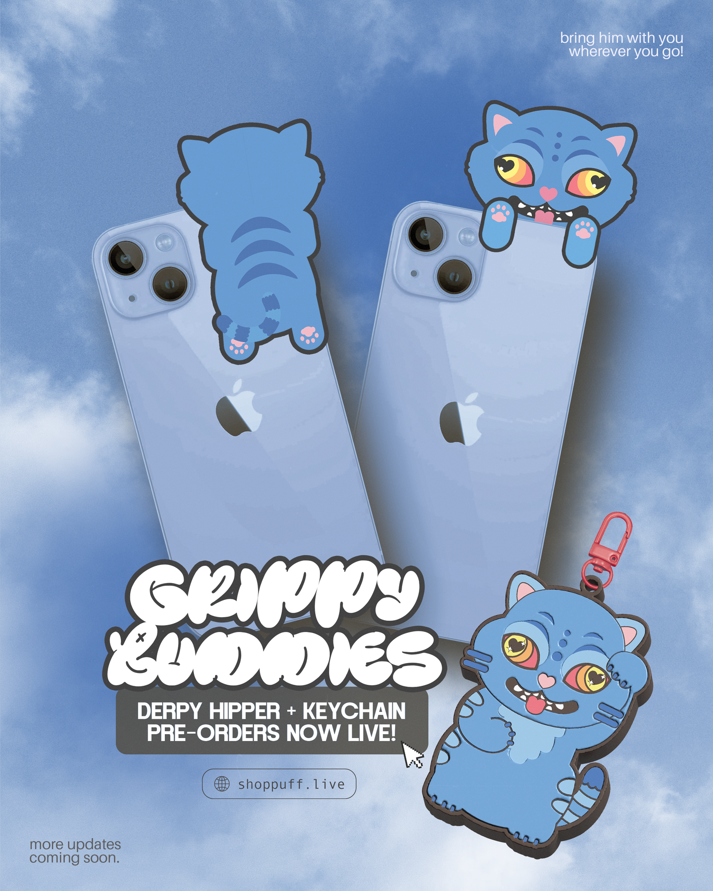 PRE-ORDER โง Derpy Grippy Buddy