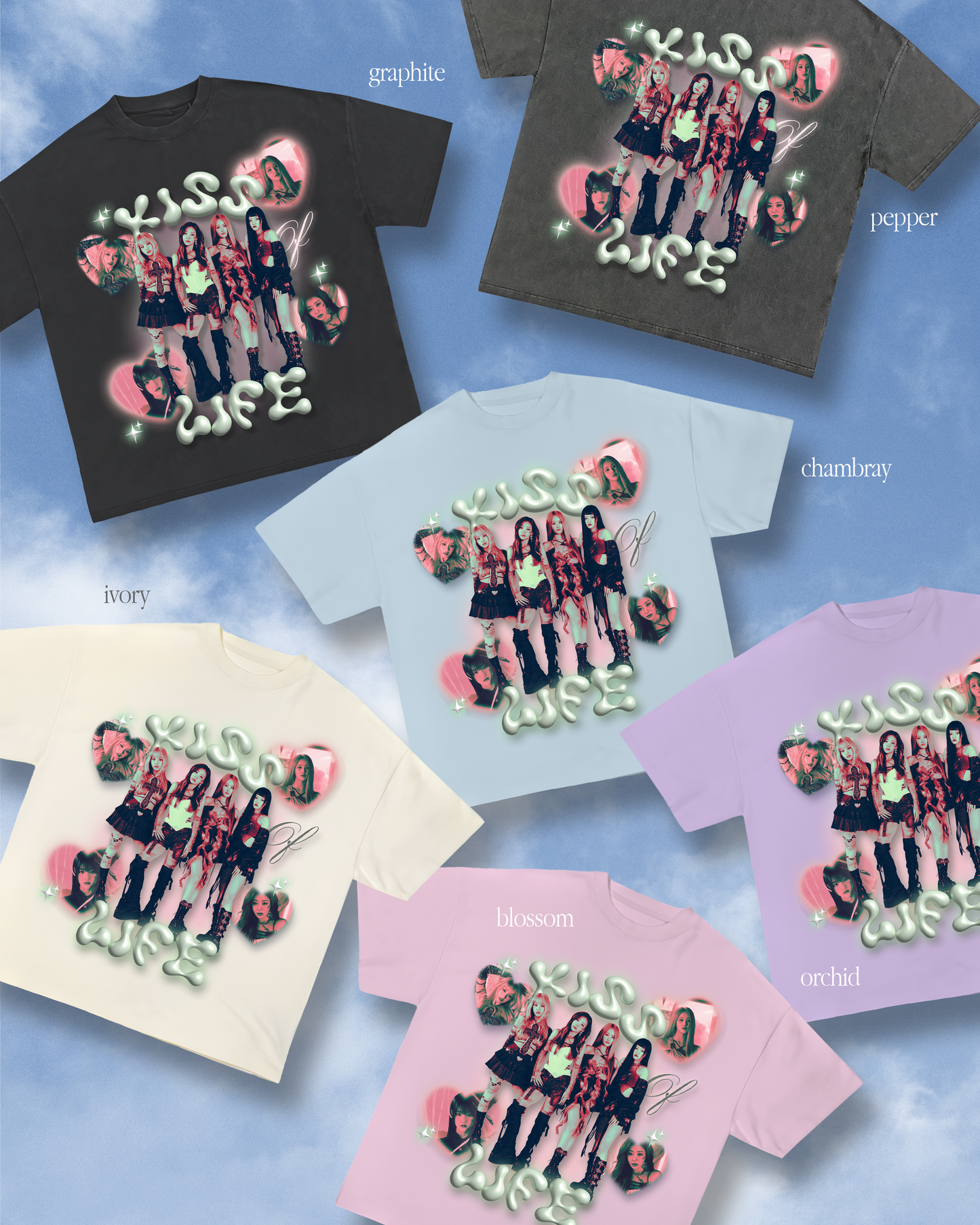Kissu of Life Members Tee ✧ 6 Colors