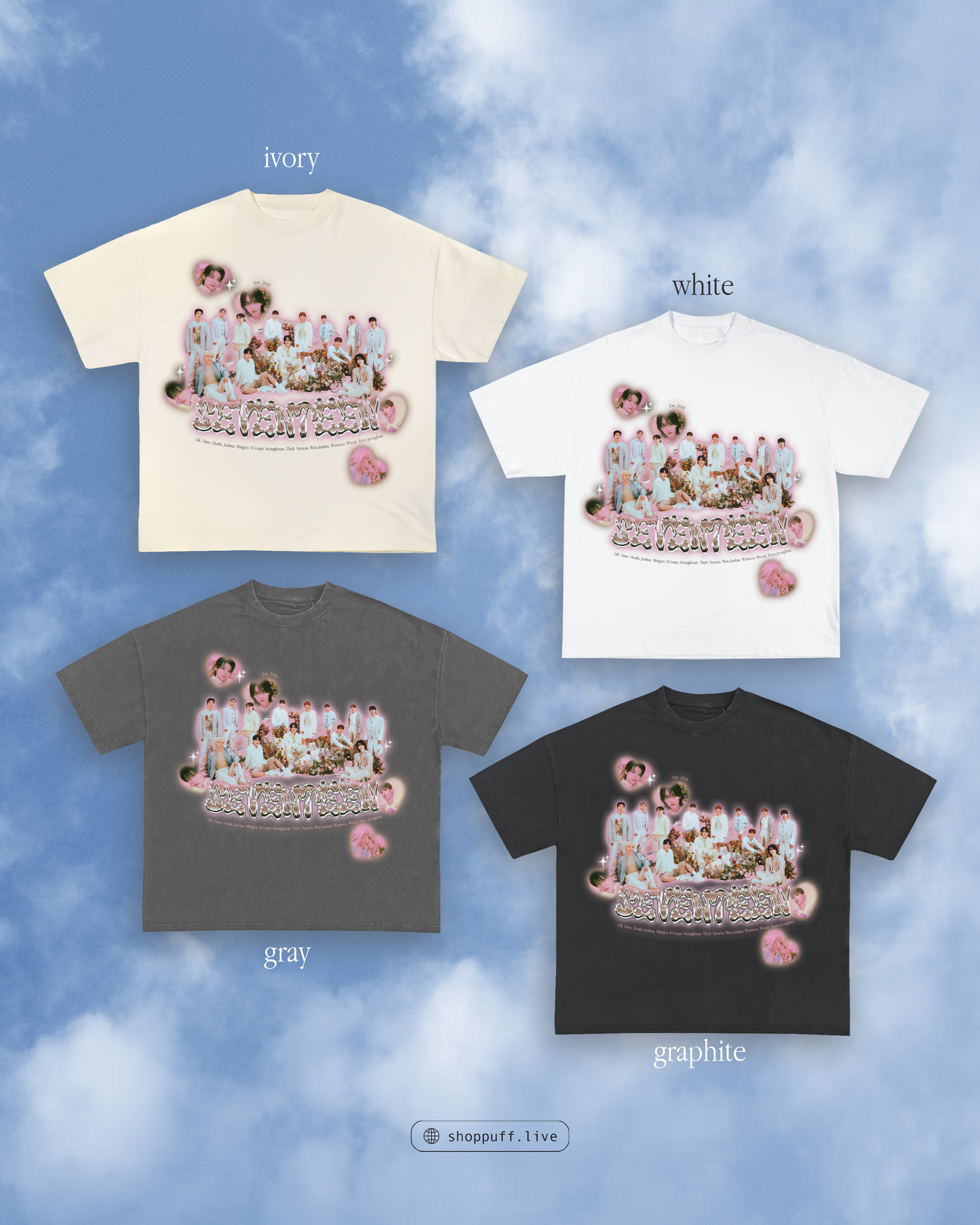 SVTN 'Always Yours' Members Tee ✧ 4 Colors