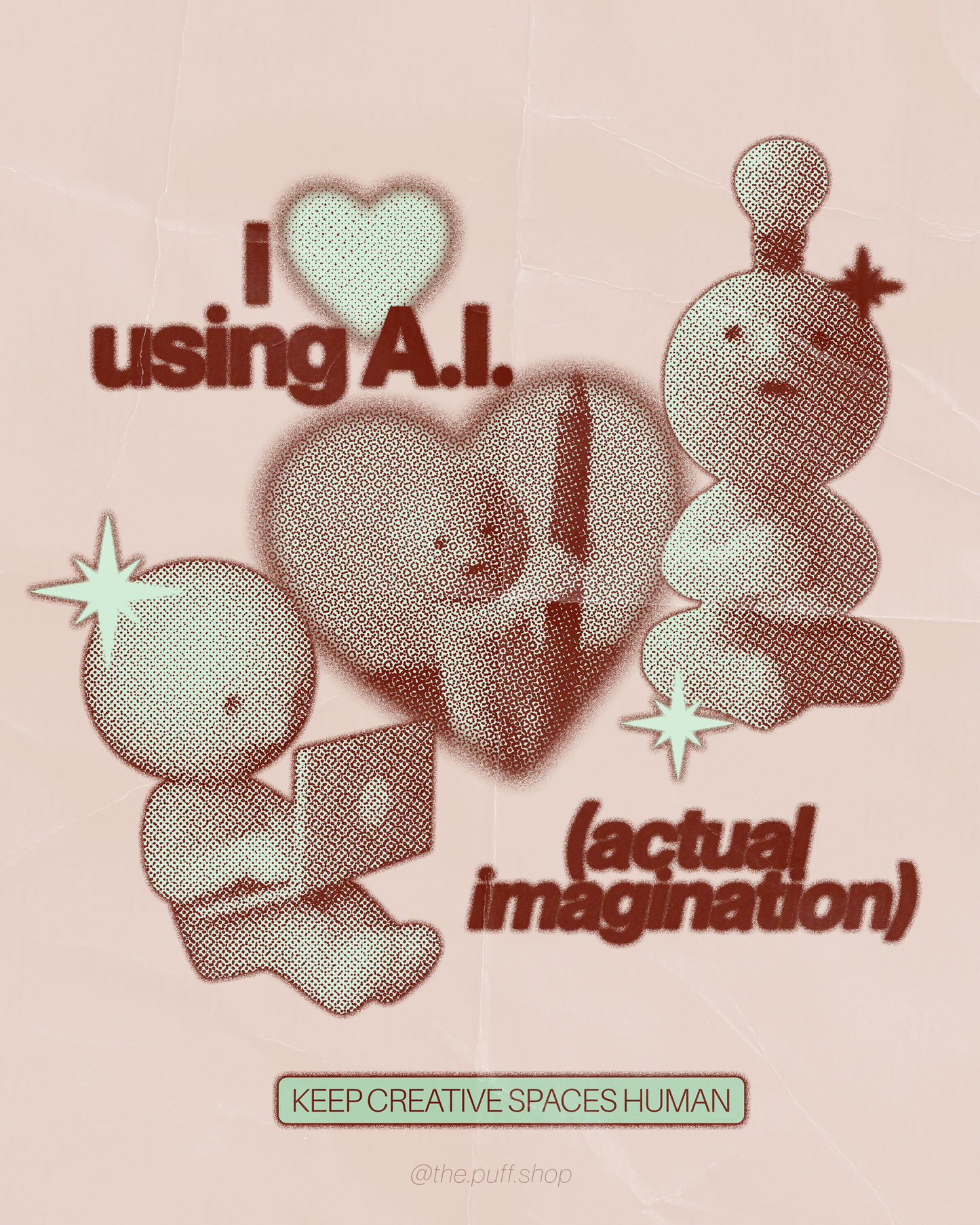 Schmeeski Anti-AI Tee ✧ 4 Colors