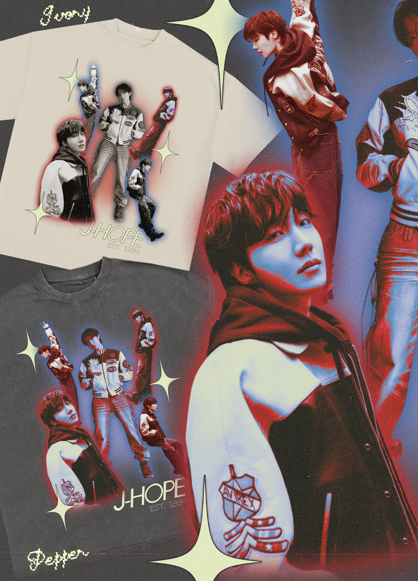 Bias Collection ✧ JH Tee ✧ 4 Colors