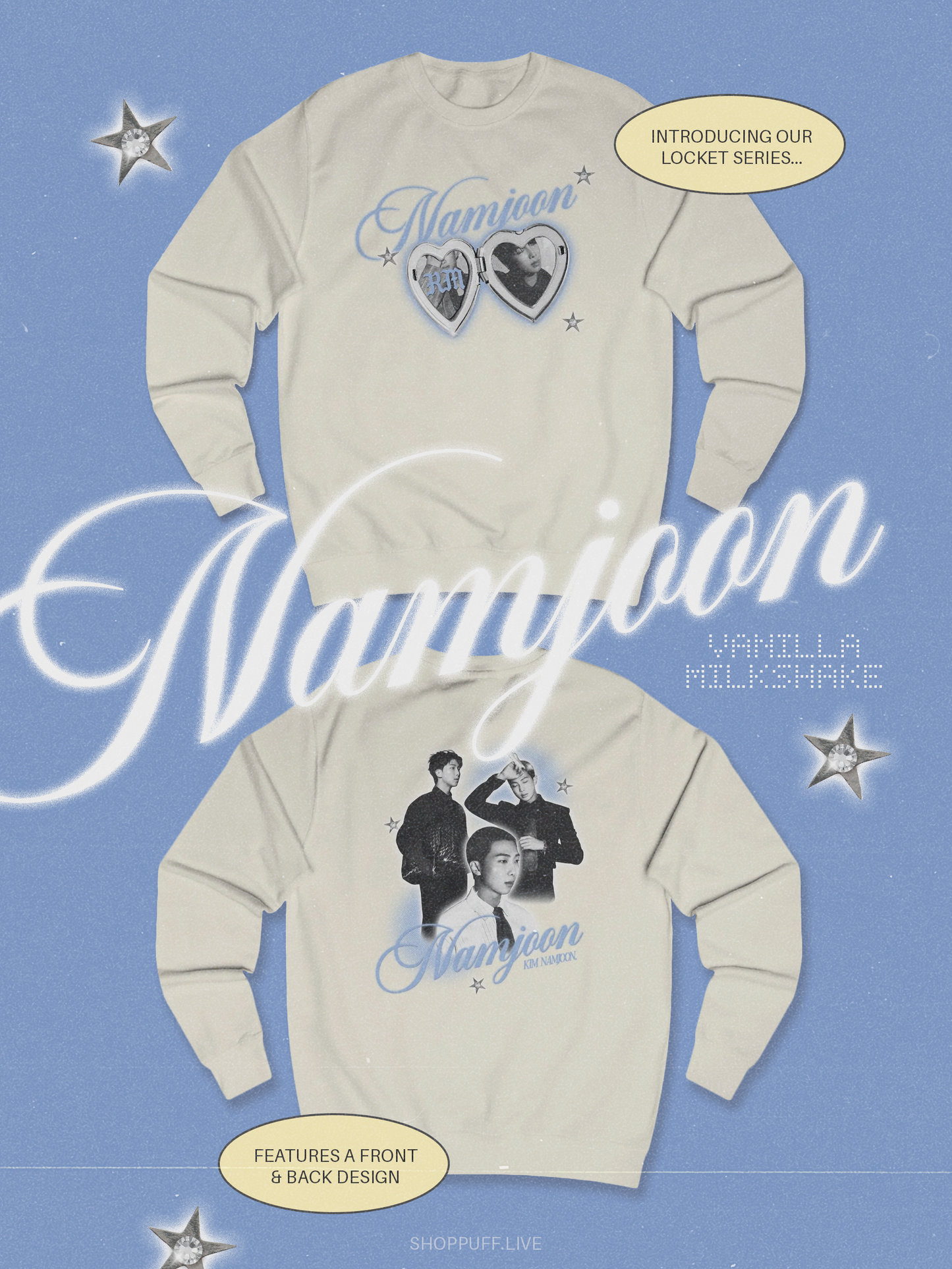 Locket Series ✧ RM Sweatshirt ✧ 3 Colors