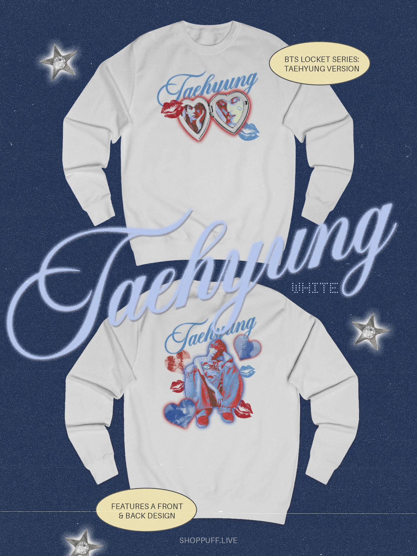 Locket Series ✧ V Sweatshirt ✧ 3 Colors