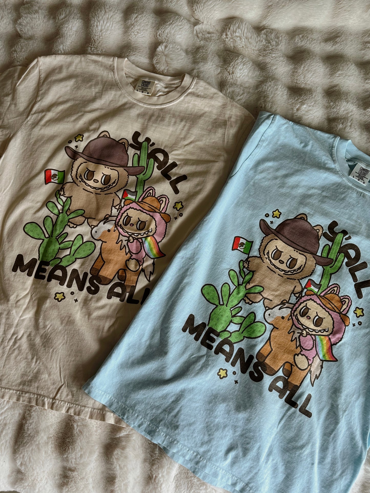 Y'All Means All Lafubi Tee ✧ 5 Colors