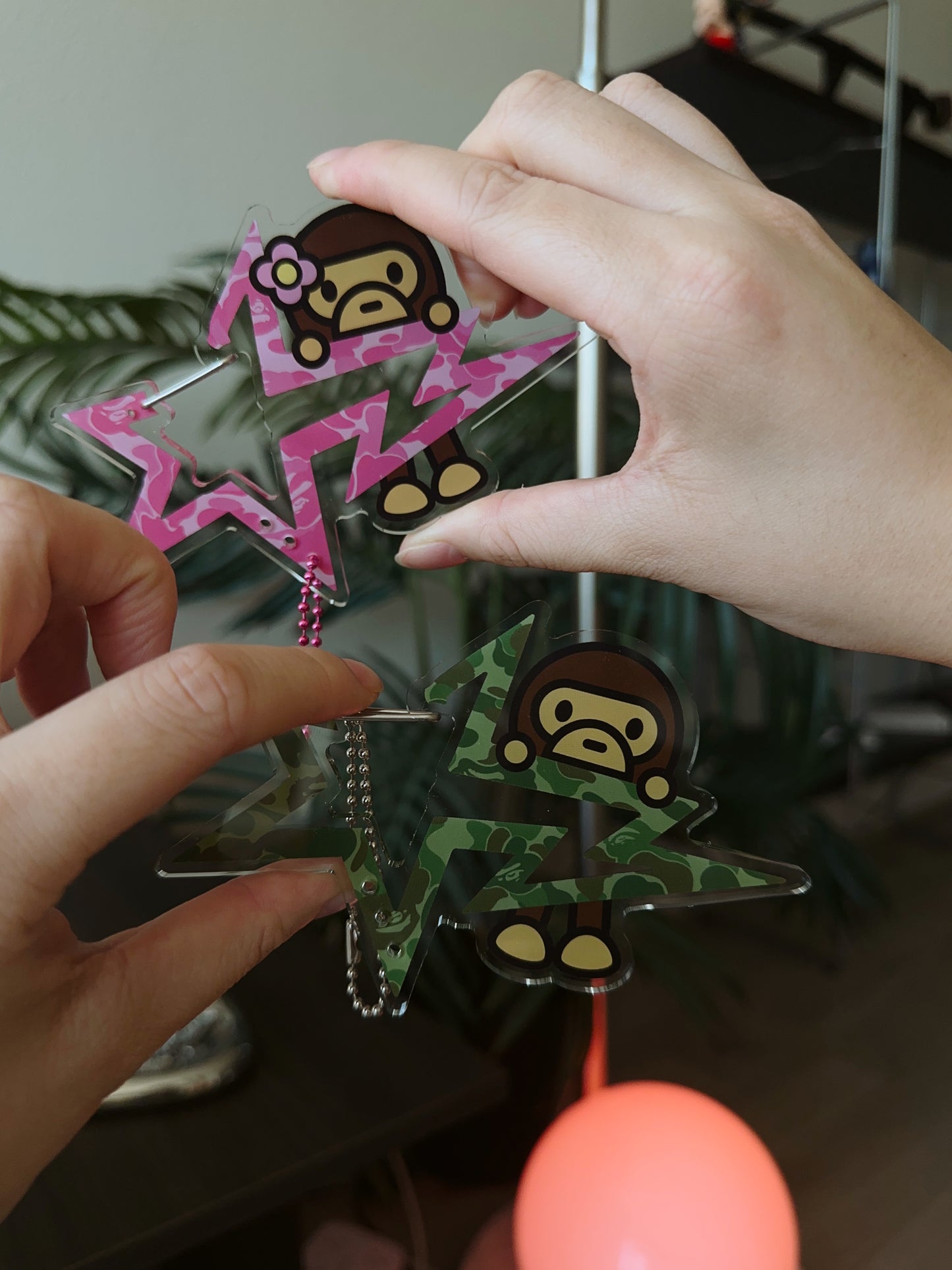 XL Camo Monkey Carabiners ✧ 2 Colors