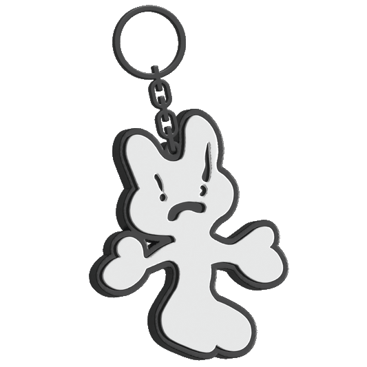 PRE-ORDER ✧ RM 'Right Place' Rubber Keychain