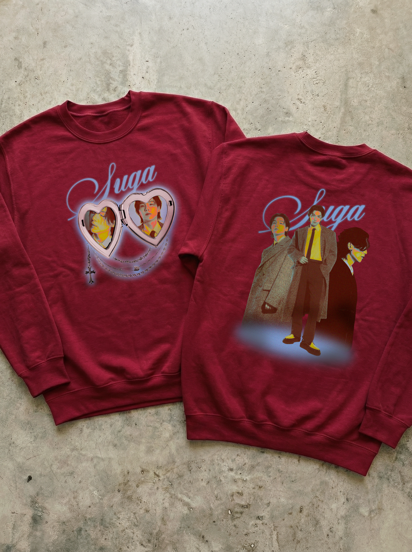 Locket Series ✧ Yoongi Sweatshirt ✧ 4 Colors