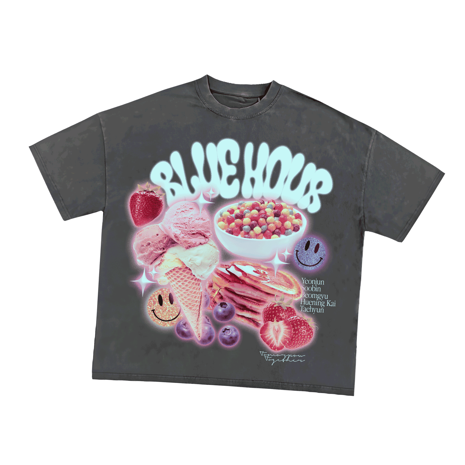 TXT Blue Hour Tシャツ 新品 L TXT tシャツ S TXT Blue Hour Tシャツ TXT Blue Hour Tシャツ 新品 L TXT tシャツ S TXT Blue Hour Tシャツ