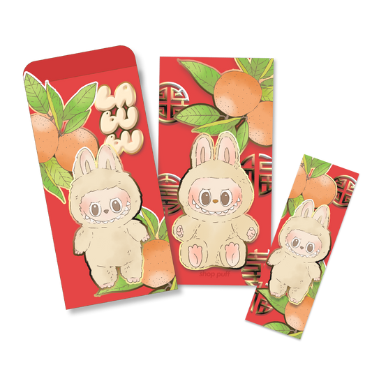 (SOLD OUT) Lafubi Red Envelope & Bookmarks