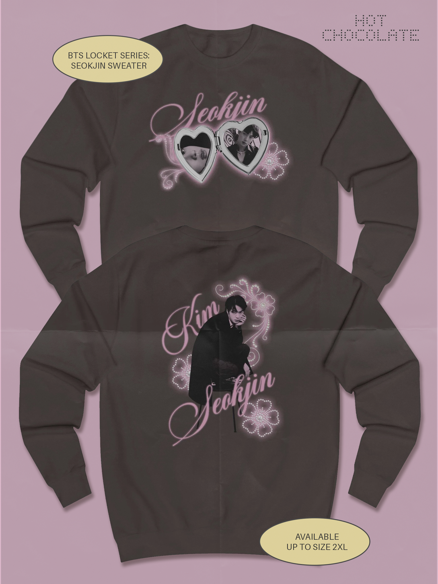Locket Series ✧ JIN Sweatshirt ✧ 3 Colors