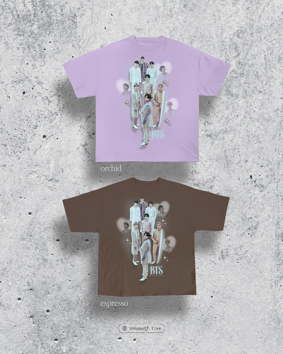 ARMY 'Proof' Members Tee ✧ 5 Colors – Shop Puff ARMY 'Proof' Members Tee ✧ 5 Colors – Shop Puff