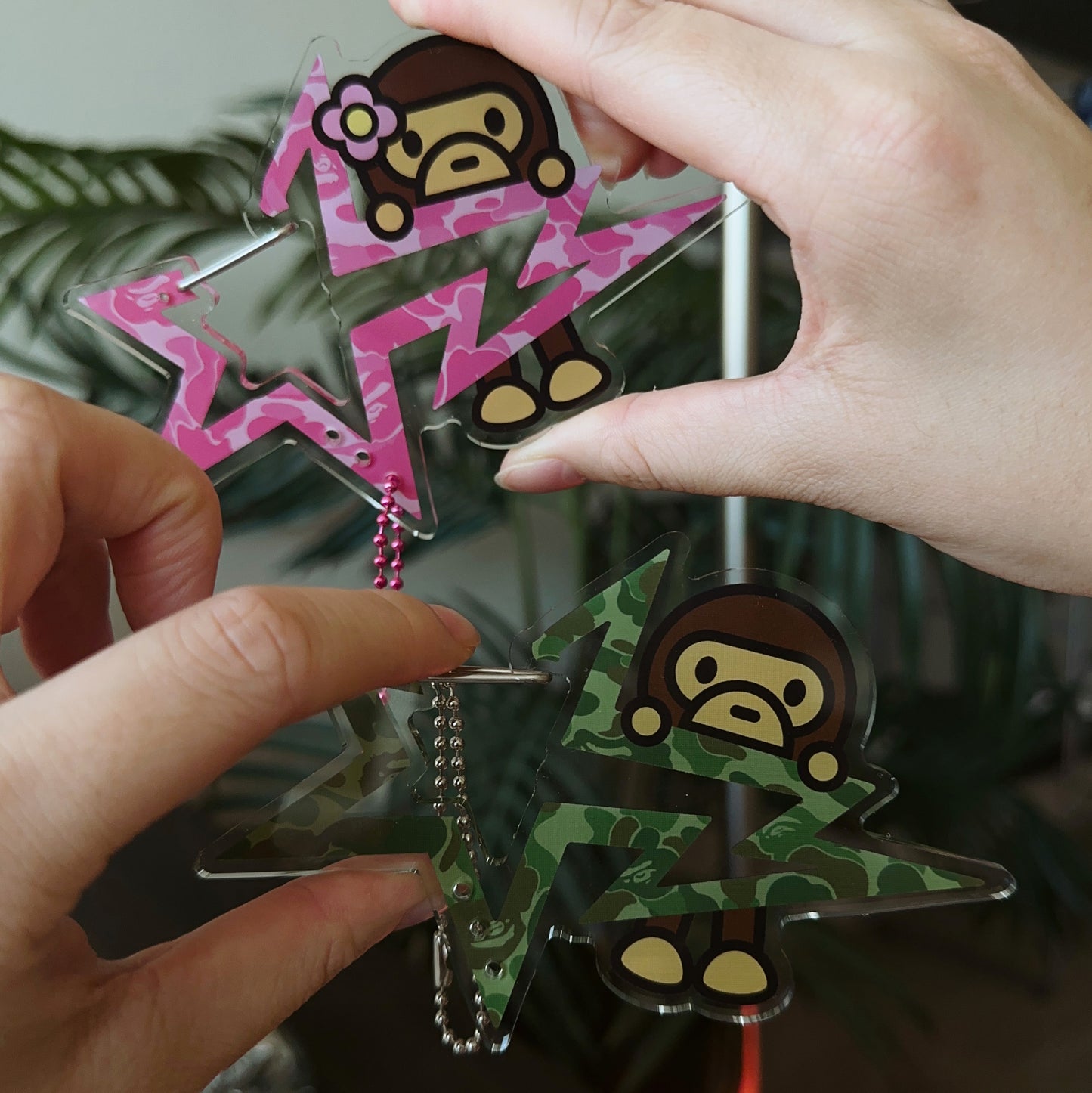 XL Camo Monkey Carabiners ✧ 2 Colors