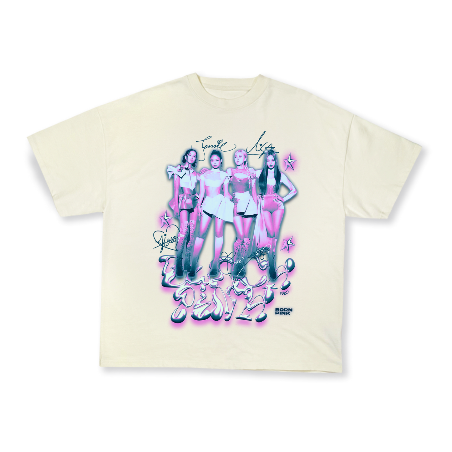 BP 'Born Pink' Tee ✧ Ivory