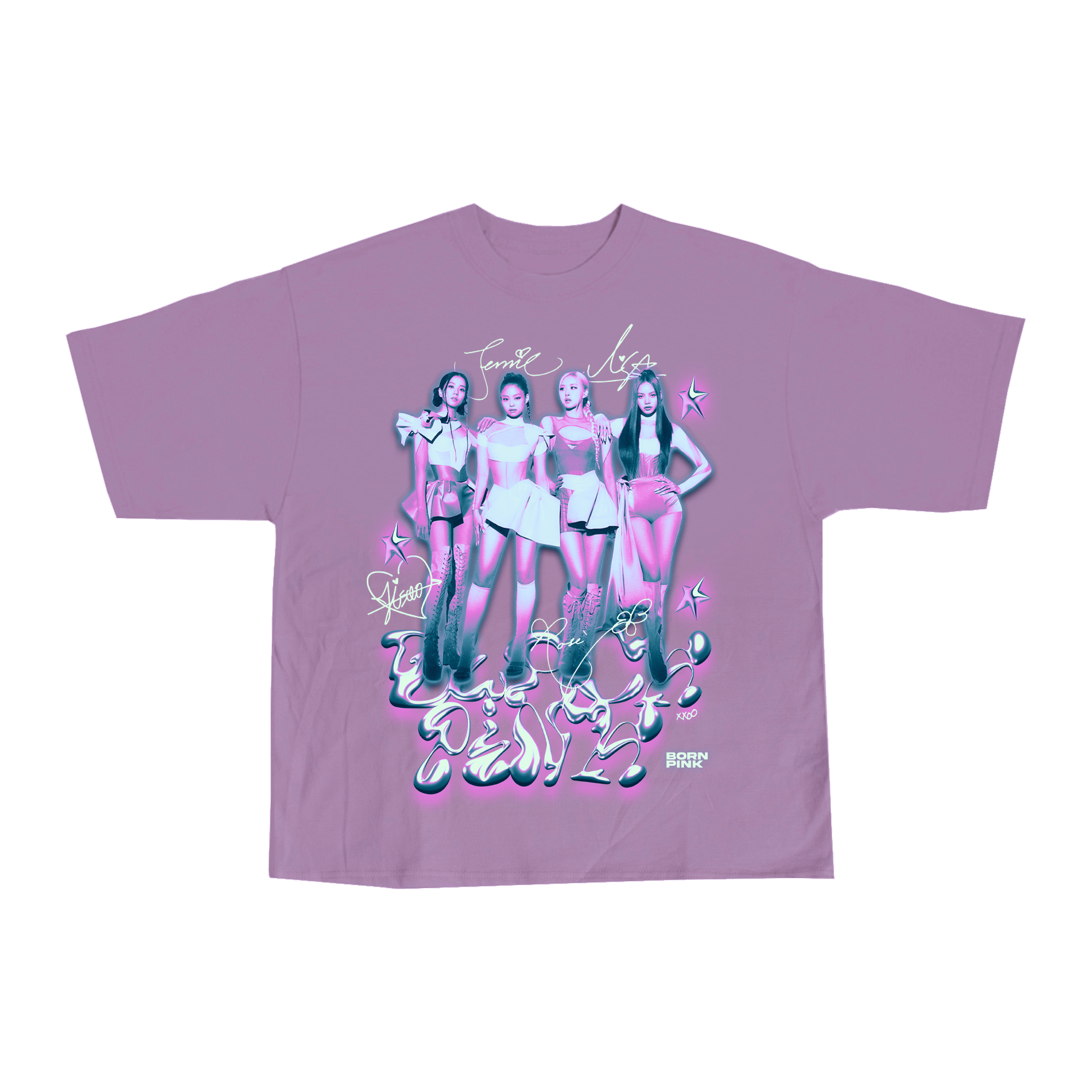 BP 'Born Pink' Tee ✧ Orchid – Shop Puff