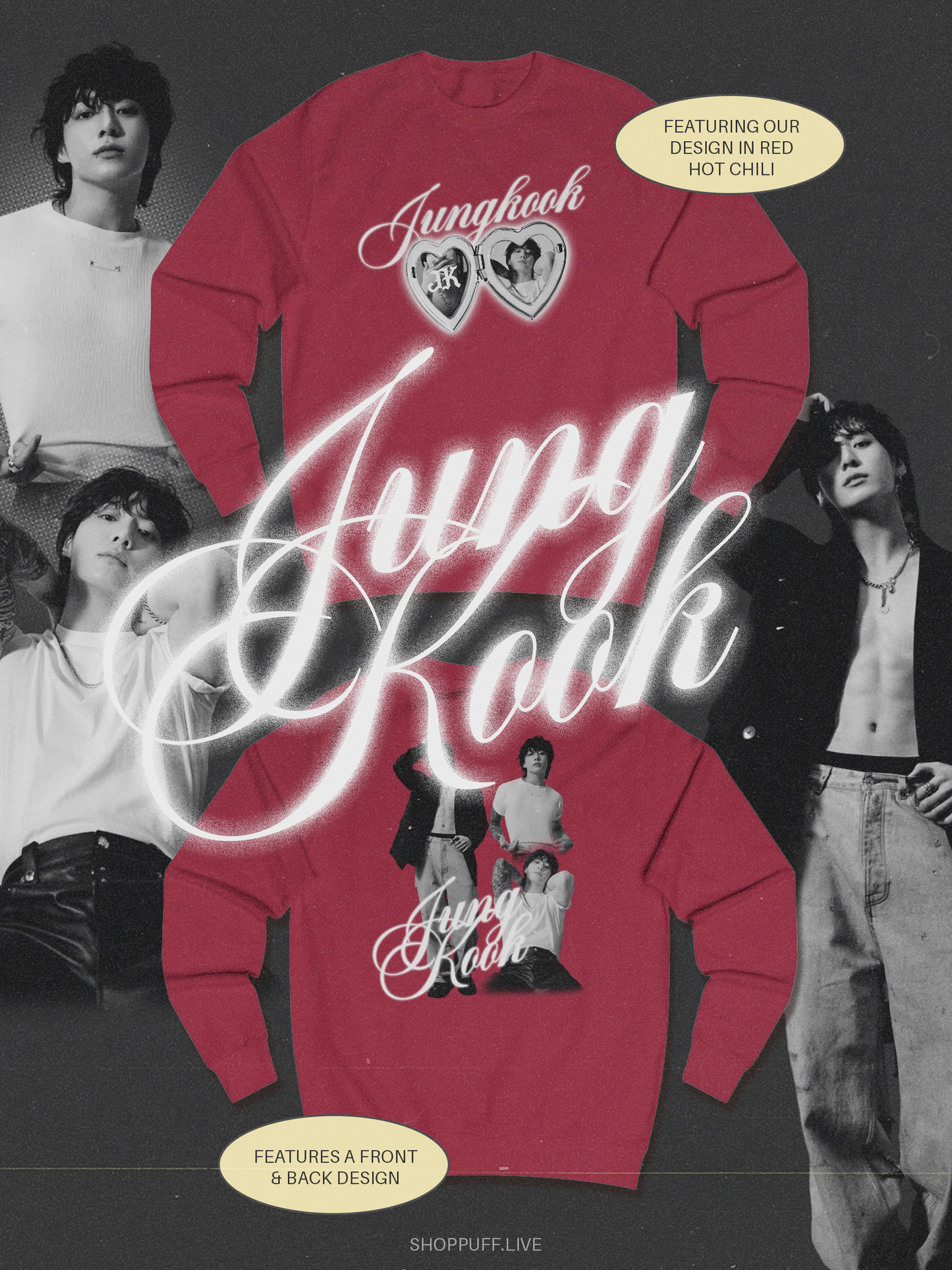 Locket Series ✧ JK Sweatshirt ✧ 3 Colors