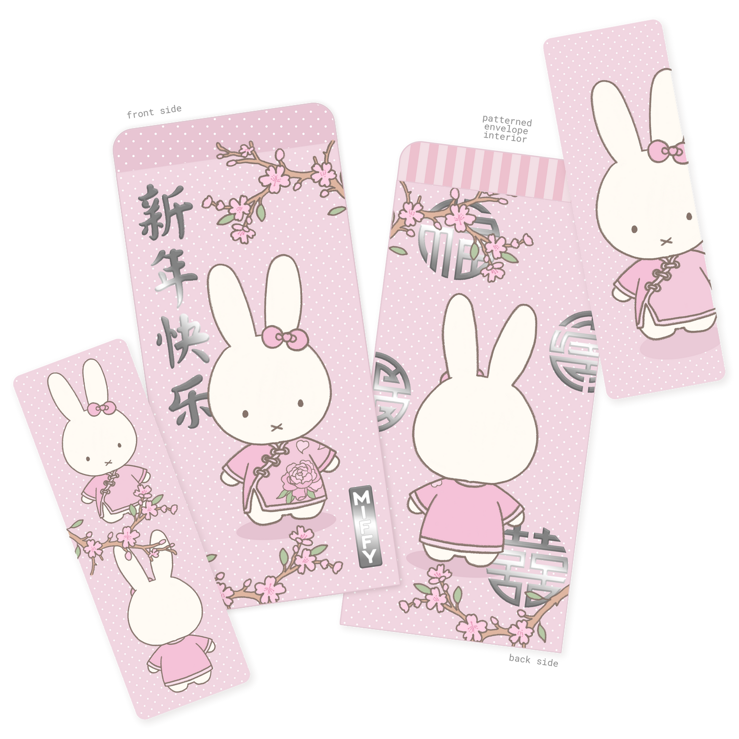 Bunny Lucky Envelope & Bookmark Template ✧ Digital Downloads ONLY