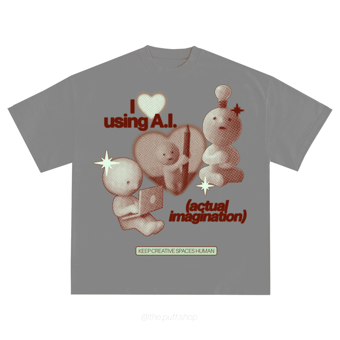 Schmeeski Anti-AI Tee ✧ 4 Colors