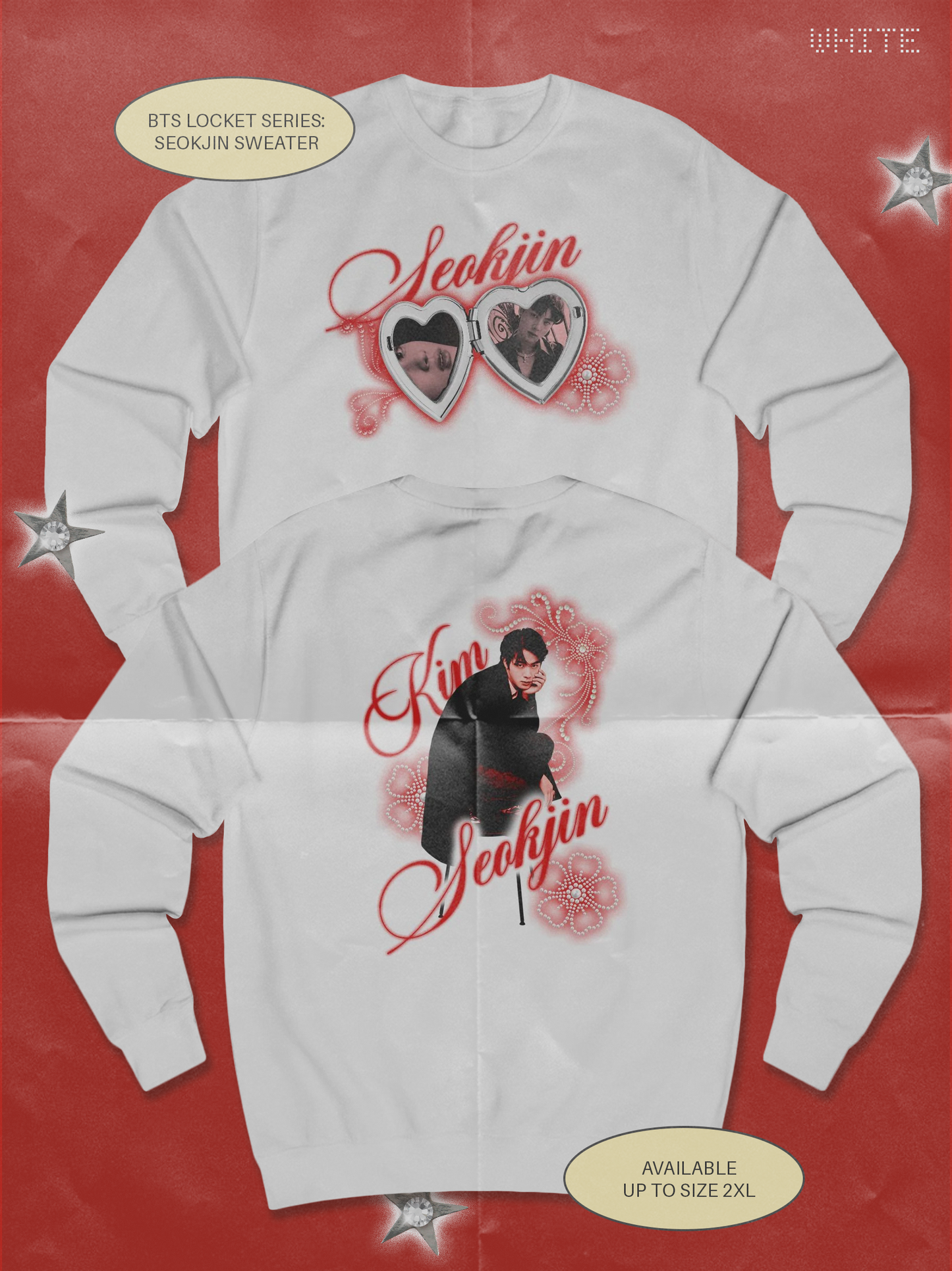 Locket Series ✧ JIN Sweatshirt ✧ 3 Colors